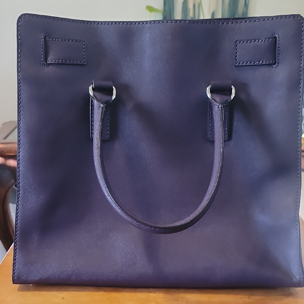 Michael Kors Dark Purple Shoulder Bag - Picture 2 of 16